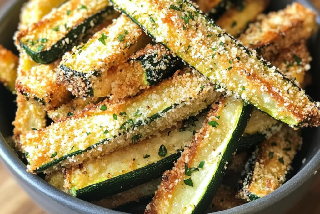 Parmesan Zucchini Fries