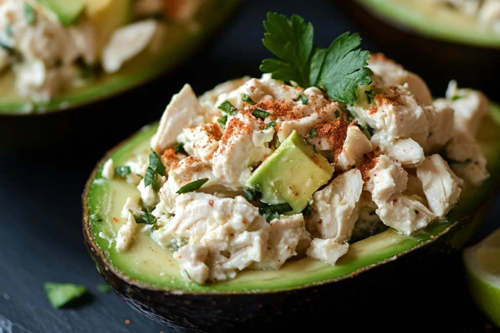 Chicken Salad Stuffed Avocado Recipe