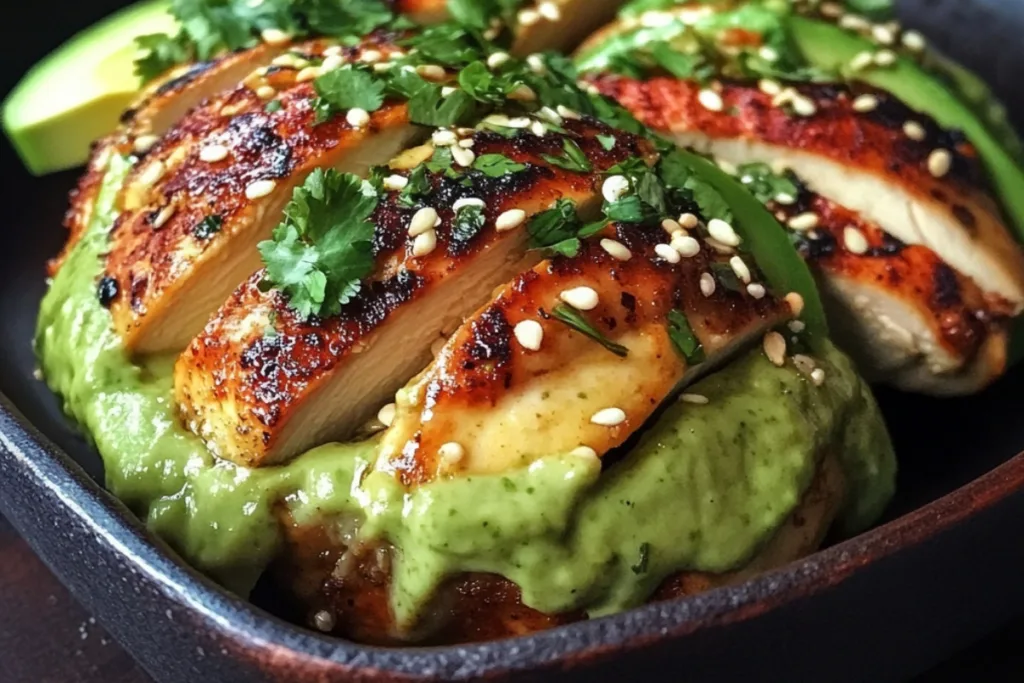 Deliciously Refreshing Avocado Chicken Delight