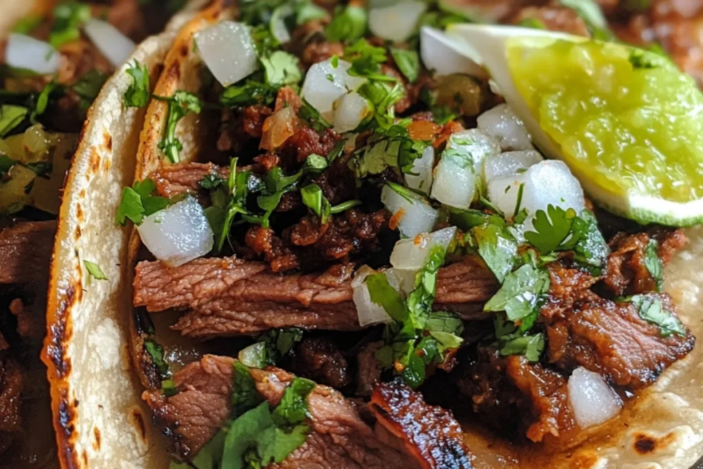 Deliciously Savory Carne Asada Street-Style Tacos