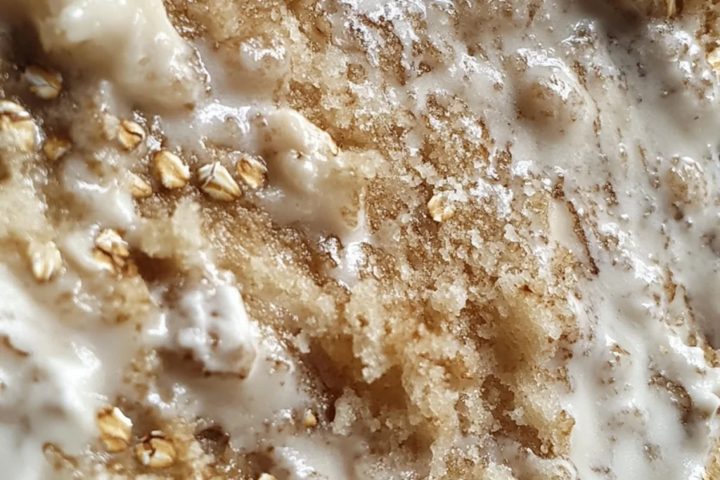 Deliciously Soft Oatmeal Delight Cake