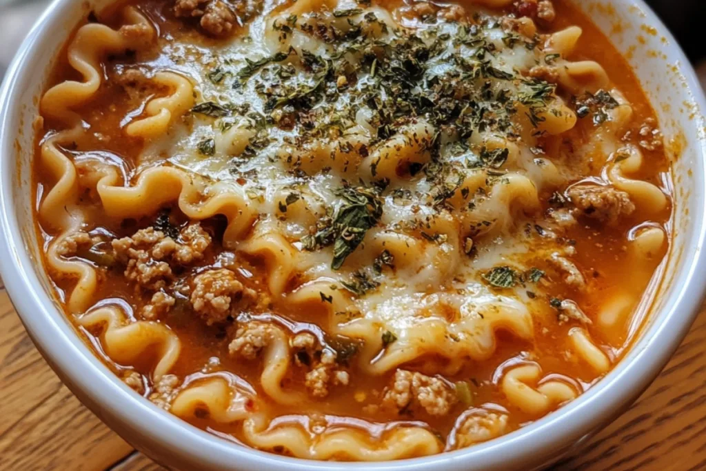 Irresistible Comfort Lasagna Soup