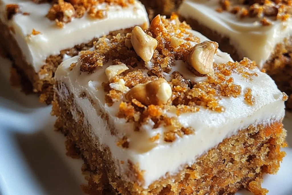 Ultimate Delicious Carrot Cake Bars Recipe