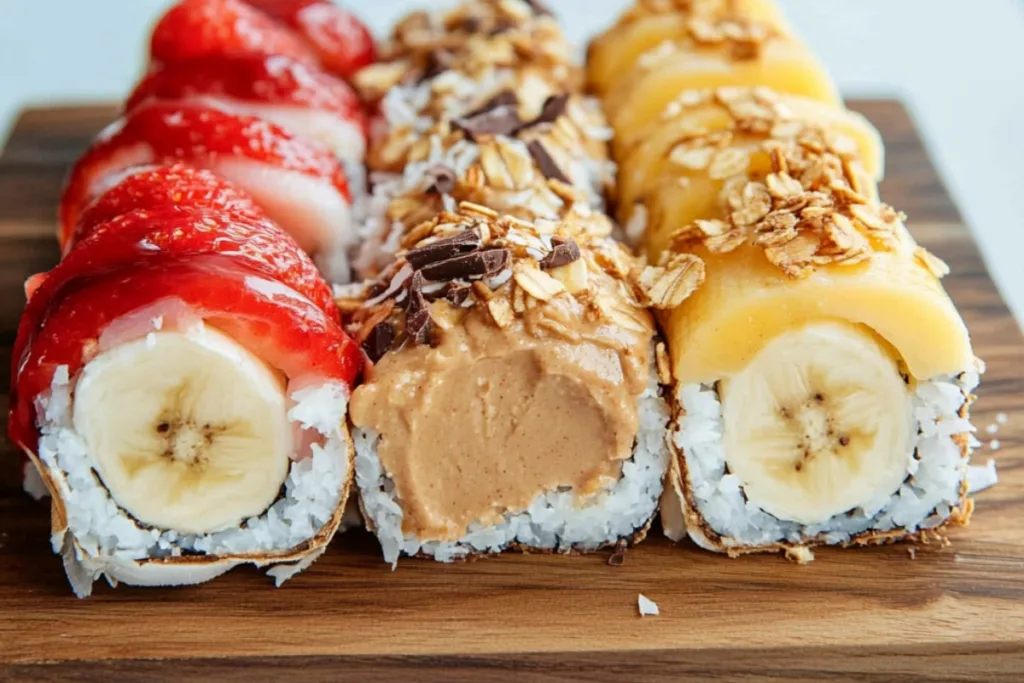 Banana Delight Sushi