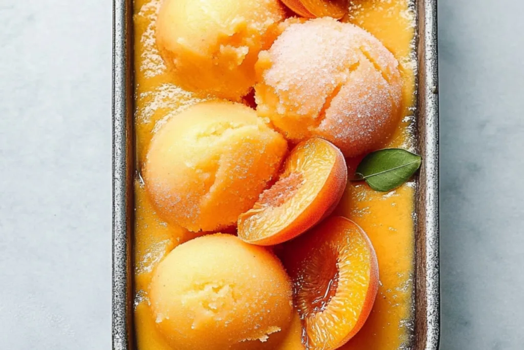 Cardamom Apricot Delight Sorbet