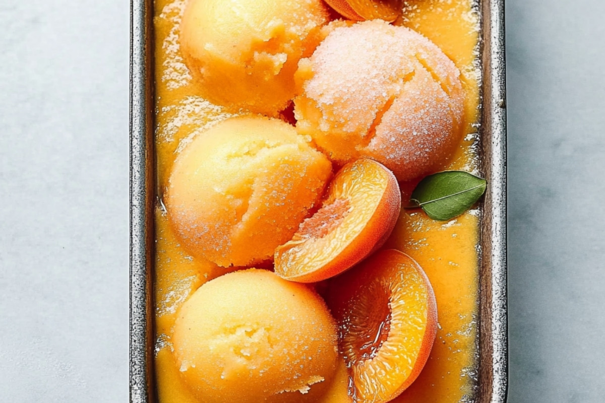 Cardamom Apricot Delight Sorbet