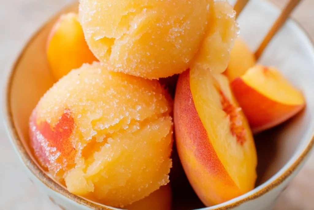 Peach Delight Sorbet