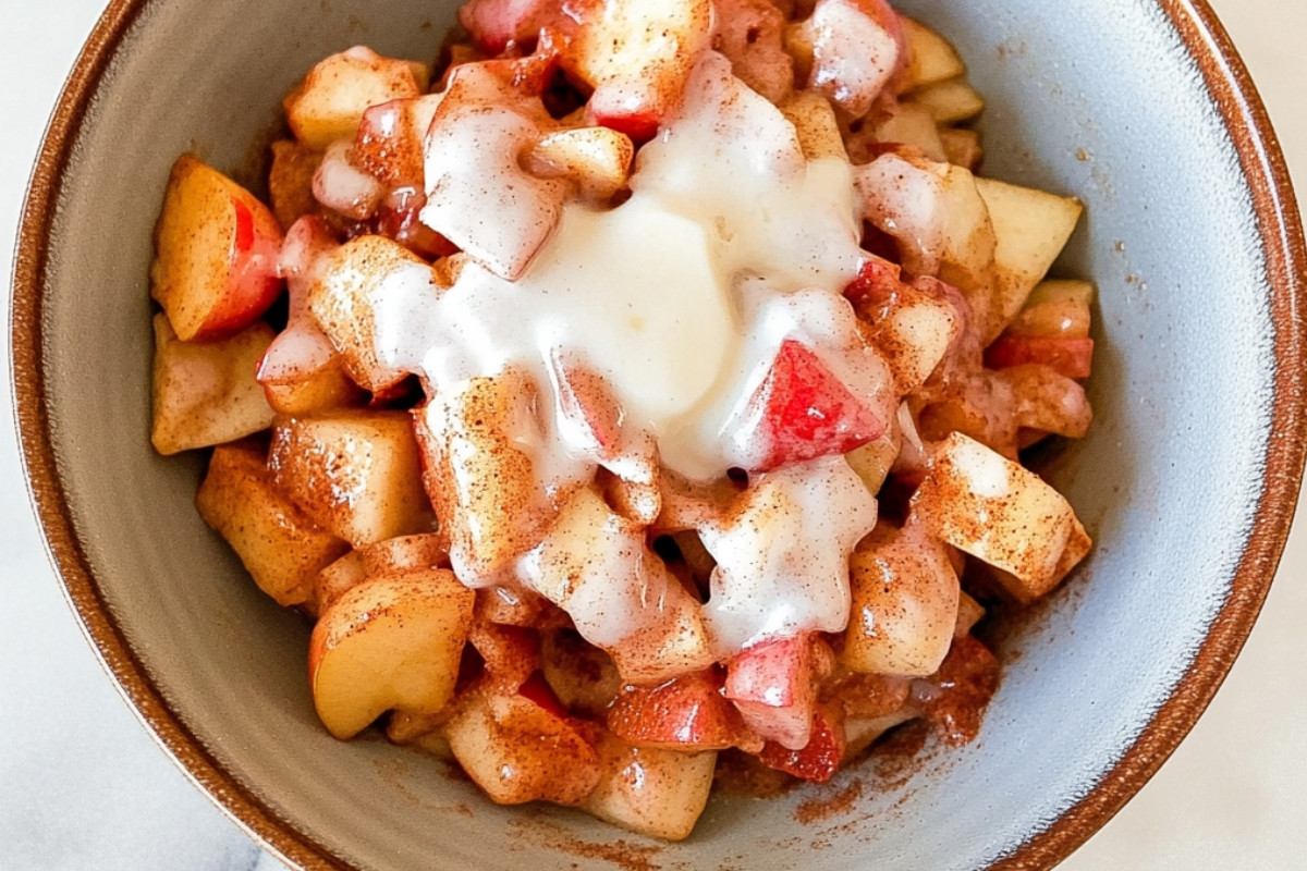 Sweet Air Fryer Apples Delight