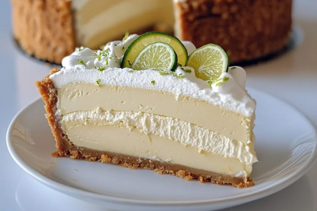 Triple Decker Delight Key Lime Pie