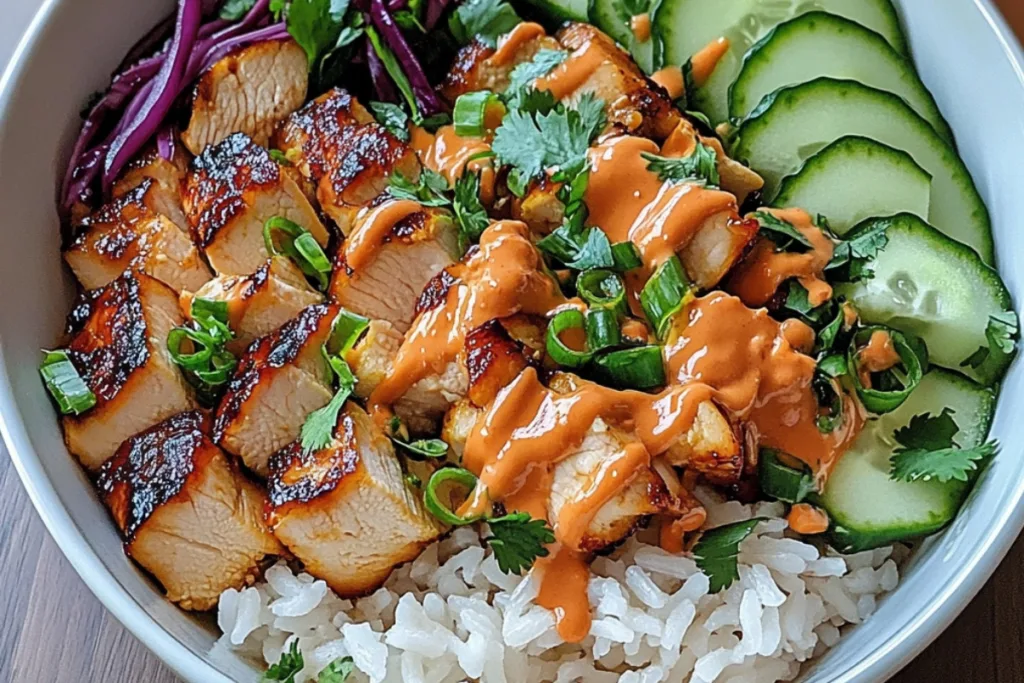 Bang Bang Chicken Bowl Fiesta