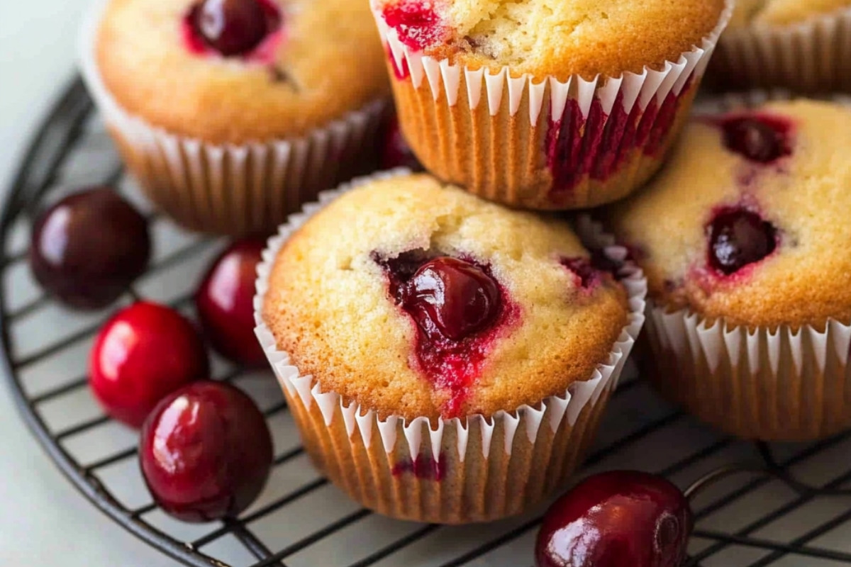 Cherry Muffins Delight