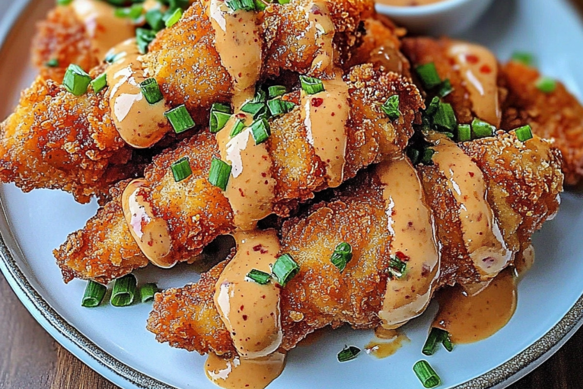 Crispy Delightful Bang Bang Chicken