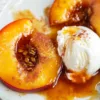 Baked Nectarines with Cinnamon Honey Delight