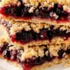 Delightful Cherry Pie Crumb Bars
