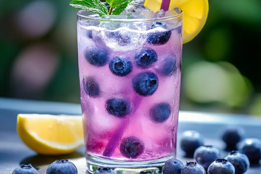Delicious Blueberry Elixir