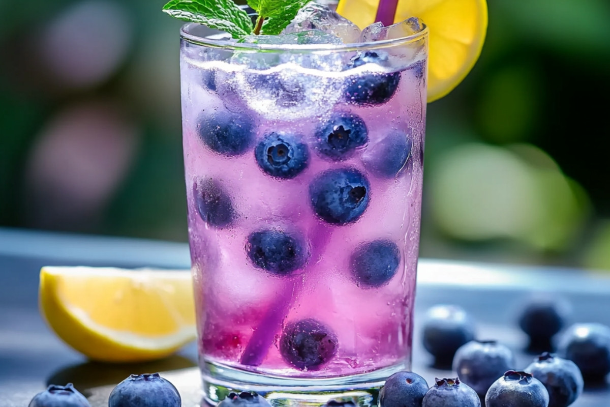 Delicious Blueberry Elixir